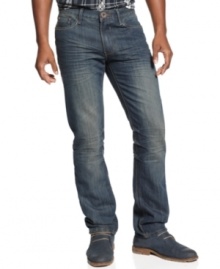 A slim fit and a classic denim design make these Ring of Fire jeans a perfect pair.