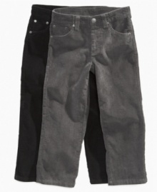 Give him classic fall style with these corduroy pants from Greendog.