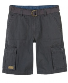 These ripstop shorts from Levi's will keep up with his active lifestyle while keeping him looking cool.