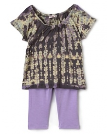 Little Ella Toddler Girls' Festival Tunic & Cropped Legging Set - Sizes 2T-4T