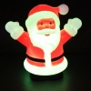 Colorful LED light Santa Claus Nightlight Lamp Red. Christmas Shopping, 4% off plus free Christmas Stocking and Christmas Hat!