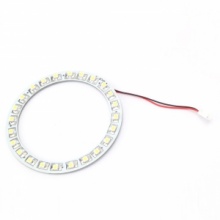 12V 3W 8CM 24 LED (3528 SMD) Car Angel Eyes Light Headlight Ring White. Christmas Shopping, 4% off plus free Christmas Stocking and Christmas Hat!