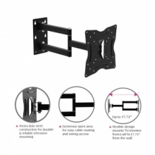 13-32 77LB Full Motion Swivel Tilting LCD LED Monitor Wall TV Mount Bracket. Christmas Shopping, 4% off plus free Christmas Stocking and Christmas Hat!