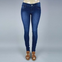 Boom Boom Indian Bling Pocket Skinny Jean