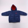 A sporty jacket for a sporty kid, the adidas Winter Jacket has an attached hood for extra protection.