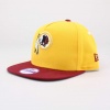 Keep your kids in Redskins ready attire with this burgundy and gold snapback with the Redskins logo.