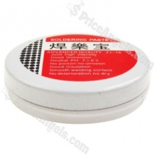 - PH 7 (+/- 0.3) PH neutral soldering paste- Cleans and preps metal surface for perfect solder joints- High bonding and insulating properties- Perfect for precision DIY projects such as cell phone. computer parts. chips. etc