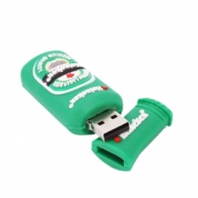 2GB Beer Bottle Shaped USB Flash Drive. Christmas Shopping, 4% off plus free Christmas Stocking and Christmas Hat!