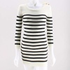 Poof Milia Striped Sweater Dress