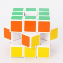 White Void Rubik's Rubik Cube Puzzle Toy. Christmas Shopping, 4% off plus free Christmas Stocking and Christmas Hat!