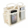 Multi Function Card Organizer Bag Handbag Beige. Christmas Shopping, 4% off plus free Christmas Stocking and Christmas Hat!