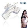 5pcs Professional Sterilized Round Liner Tattoo Needles 10RL. Christmas Shopping, 4% off plus free Christmas Stocking and Christmas Hat!