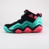 The men's adidas Top Ten 2000 " South Beach"  shoes are a fresh take on an iconic '70s basketball shoe. A shiny mixed-material upper rides on a multicolored molded outsole that keeps you closer to the ground for the ultimate court feel. A mix of laces and elastic straps ensures a secure, snug fit. Imported.