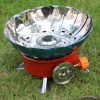 Prevent Wind Outdoor Camping Gas Stove Roast BBQ Grill Shelf. Christmas Shopping, 4% off plus free Christmas Stocking and Christmas Hat!