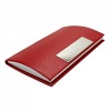 Red Faux Leather Business Card Holder. Christmas Shopping, 4% off plus free Christmas Stocking and Christmas Hat!