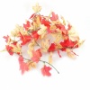 Fall Maple Leaf Silk Garland Wedding. Christmas Shopping, 4% off plus free Christmas Stocking and Christmas Hat!