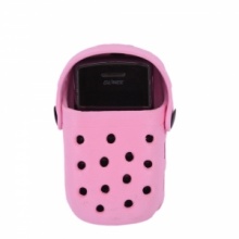 Crocs O-dial Phone Pouch with Strap Clip?Pink. Christmas Shopping, 4% off plus free Christmas Stocking and Christmas Hat!