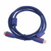 4.9 Ft Male Audio Stereo HDMI to HDMI Cable Black-Blue. Christmas Shopping, 4% off plus free Christmas Stocking and Christmas Hat!