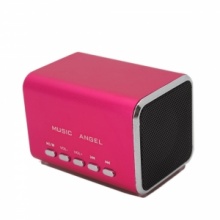 MD05 UK-6 Aluminum Alloy Mini Speaker Red. Christmas Shopping, 4% off plus free Christmas Stocking and Christmas Hat!