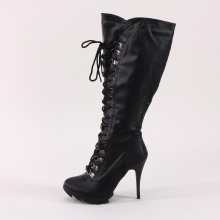 Add chic and versatile style to your ensemble with the Gerelle Combat Boot by City Snappers