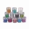 12pcs Sparkly Dust Powder Nail Art Decoration Lozenge. Christmas Shopping, 4% off plus free Christmas Stocking and Christmas Hat!