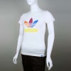 adidas S/S Trefoil Tee Grun