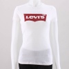 The soft and slender women's tee proudly displays the Levi's logo that we have all loved for years.  Tagless crew neck collar. 100% Cotton. Machine wash. Imported.