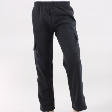 These comfortable boys' fleece pants offer unsurpassed comfort with a wide elastic waistband and soft fabric. Features side seam pockets, side cargo pockets and right rear pocket. 100% Polyester. Machine wash. Imported.