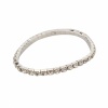 8pcs Alloy Rhinestone Bangle Bracelet. Christmas Shopping, 4% off plus free Christmas Stocking and Christmas Hat!