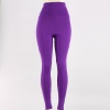 These basic high waisted leggings are a must-have staple for any womens wardrobe and feature a stretchy, lightweight knit. 92% cotton, 8% spandex. Made in USA.