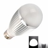 8W 6500K E27 Pure White Light LED Light Bulb Lamp. Christmas Shopping, 4% off plus free Christmas Stocking and Christmas Hat!