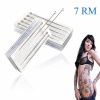 50pcs Professional Sterilized Round Magnum Tattoo Needles 7RM. Christmas Shopping, 4% off plus free Christmas Stocking and Christmas Hat!