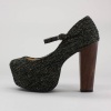 You'll weave your way straight into his heart in these show stopping heels from Shoe Republic LA.