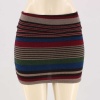 Milkyway Sheila Striped Miniskirt