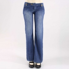 Celebrity Pink Kelsie Wide Flare Jean