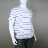 Galaxy Maxwell Striped V-Neck