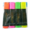 4 Pack Fluorescent Markers. Christmas Shopping, 4% off plus free Christmas Stocking and Christmas Hat!