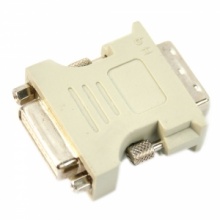 DVI-D 24+1 Male to DVI-I 24+5 Pin Female Converter. Christmas Shopping, 4% off plus free Christmas Stocking and Christmas Hat!