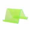 Crystal Plastic Holder Stand for iPad iPhone iTouch PDA Green. Christmas Shopping, 4% off plus free Christmas Stocking and Christmas Hat!