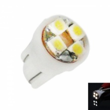 SMD 4-LED T10 Car Wedge Bulb Light Lamp White. Christmas Shopping, 4% off plus free Christmas Stocking and Christmas Hat!