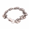 Cool Elephant-Shaped Alloy Silver Plated Bracelet. Christmas Shopping, 4% off plus free Christmas Stocking and Christmas Hat!