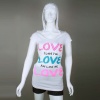 Davida Love Rhinestone Graphic Hooded Tee