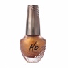 Knockout Cosmetics Perfume Nail Polish Gold 21#. Christmas Shopping, 4% off plus free Christmas Stocking and Christmas Hat!