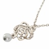 Stylish Alloy Rose Flower Pendant Necklace. Christmas Shopping, 4% off plus free Christmas Stocking and Christmas Hat!