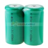 - 1.2V 4000mAh Ni-MH Rechargeable C-Type Battery Cell - Dimensions: 1.97 in x 1.02 in x 1.02 in - Size C