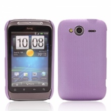 Concave Dots Hard Case for HTC Wildfire S G13 Purple. Christmas Shopping, 4% off plus free Christmas Stocking and Christmas Hat!