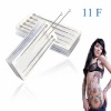 50pcs Professional Sterilized Flat Shader Tattoo Needles 11F. Christmas Shopping, 4% off plus free Christmas Stocking and Christmas Hat!