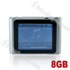 Lovley 1.8-inch LCD Screen Multifunctional Mini Digital MP3 MP4 SD Card Media Player with Clip-8GB(Grey)