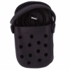 Crocs O-dial Phone Pouch with Strap & Clip Black with Black Handle. Christmas Shopping, 4% off plus free Christmas Stocking and Christmas Hat!