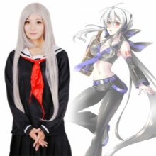 Inuyasha Sesshoumaru and Vocaloid Yowane Haku Long Cosplay Wig Gray. Christmas Shopping, 4% off plus free Christmas Stocking and Christmas Hat!